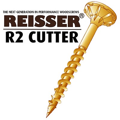 Reisser Cutter Screws - UKs Favourite Woodscrew